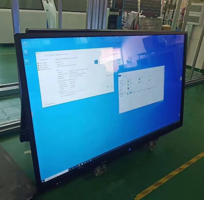 Akıllı LCD Ekran Sınıf Elektronik Dijital İnteraktif Beyaz Tahta 86 100 İnç