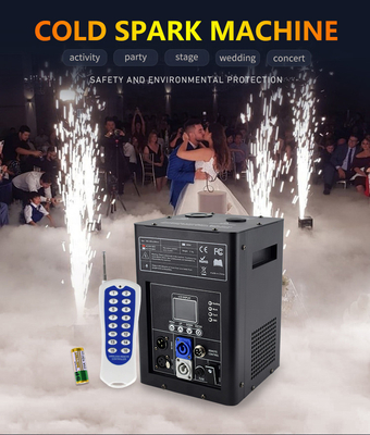 Parti Düğün Sahne Etkisi Soğuk Maytap Makinesi 600W Havai Fişek