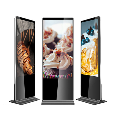 43 inç Ayaklı LCD Reklam Ekranı Dikey Dijital Tabela Totem