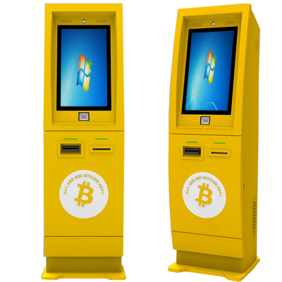Self Servis Bitcoin Teller Makinesi, 21.5 İnç Kripto ATM Makinesi