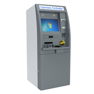 Nakit Giriş ve Nakit Çıkışı Self Servis Banka ATM Kiosk Fatura Ödeme Kiosk Makinesi 19 inç