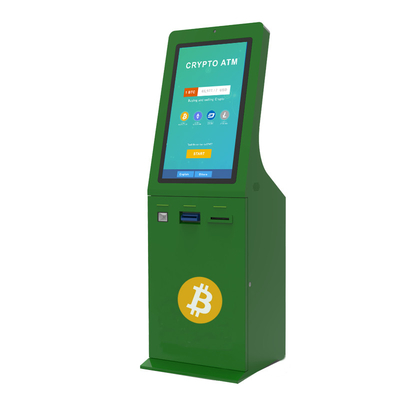 Bağlantısız 1200 Notlar Bitcoin ATM Kiosk makinesi 32 İnç Al ve Sat