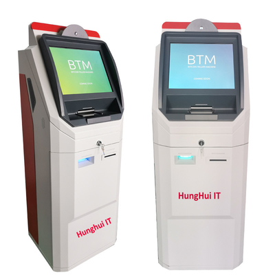 kapasitif Dokunmatik Ekran İki Yönlü Bitcoin ATM Kiosk