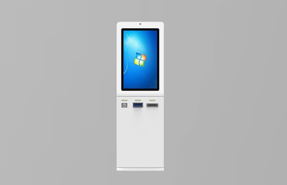 Ücretsiz Yazılım Nakit Geri Dönüştürücü Bitcoin ATM Kiosk, QR Tarayıcılı 32 inç
