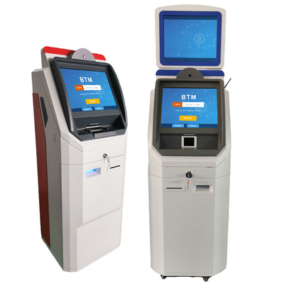 Döviz Alım Satım Self Servis Nakit Ödeme Kiosk Makinesi Cryptocurrency Bitcoin ATM