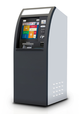Yüksek Güvenlikli Toplu Nakit ATM Makinesi İş bankası ATM Makinesi 19 inç