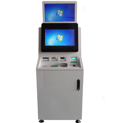 Bankamatikli Çok İşlevli Banka ATM Makinesi kiosk 17 inç