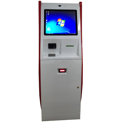 1000 Banknot Nakit Kabul Makinesi ile Özelleştirilmiş Havaalanı Self Check In Makinesi