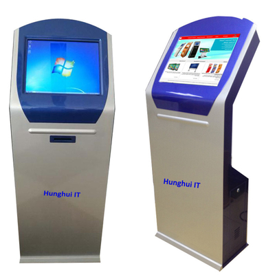 19.1 İnç Banka ATM Makinesi Bilet Yazıcılı İnteraktif Dokunmatik Ekran Kiosk