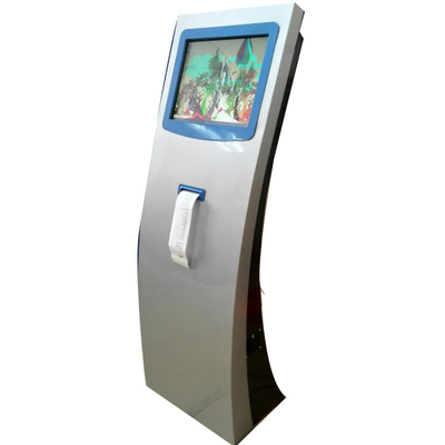 19.1 İnç Banka ATM Makinesi Bilet Yazıcılı İnteraktif Dokunmatik Ekran Kiosk