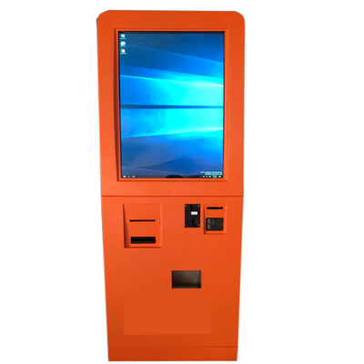 Linux Android OS Self Pay Kiosk Elektrik Fatura Ödeme Makinesi 450cd/m2