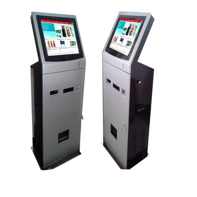 Kart Okuyuculu OEM ODM Ayaklı Otomatik Ödeme Kiosk Makinesi