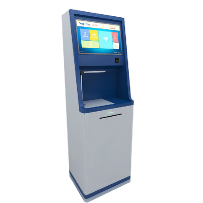 17~21,5 İnç Banka ATM Makinesi Kendinden A4 belge tarama kiosku saldırılara karşı korumalı