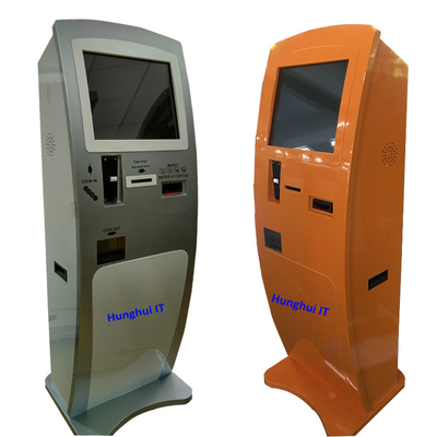 FCC Lobisi Daimi Banka Self Servis Kiosk Nakit Veya Madeni Para Değişim Makinesi