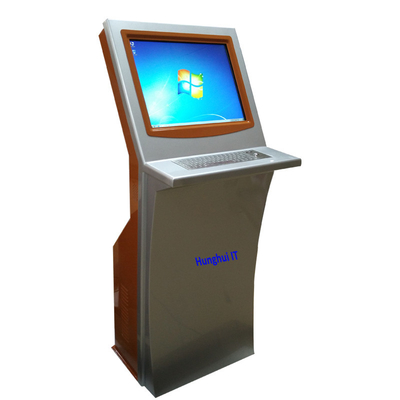A4 Lazer Yazıcılı Kamu Hizmeti Kapasitif Dokunmatik Self Servis Kiosk Makinesi