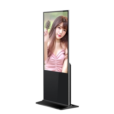 32-65 inç LCD Reklam Ekranı Serbest Daimi Dijital Tabela 300cd / m2